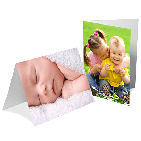 Custom Folded Note Cards with Your Photo